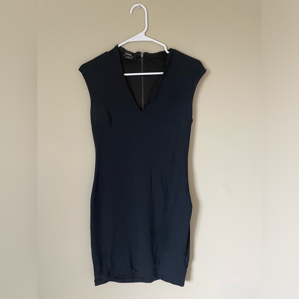 bebe Black Mini Dress size small NWOT